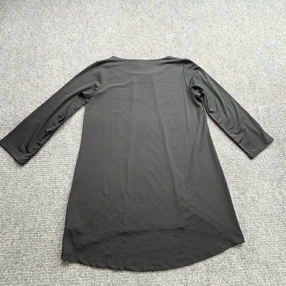 Bob Mackie Wearable Art Top Womens XXS Black Tunic Sequin Chevron‎ Party Formal - Picture 14 of 16